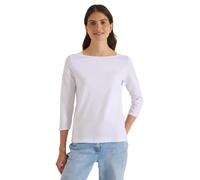 Damen Basic Shirt mit U-Boot-Ausschnitt