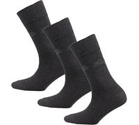 Tom Tailor Socken 3er-Pack Basic anthracite melange Gr. 35-38