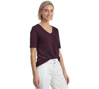 Damen Basic T-Shirt mit blickdichter Front