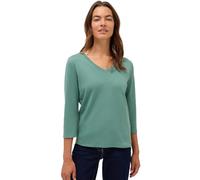 Damen Basic V-Neck Shirt