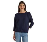 Batwing Shirt mit Leo-Pipings