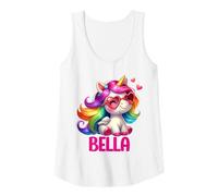 Damen Bella Einhorn Name personalisiertes Design Tank Top