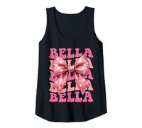 Damen Bella Name Kokette Schleife Ästhetik für Frauen Mädchen Tank Top