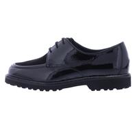 Damen bequem Schnürer schwarz, 38 EU | 5 UK