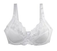 Damen-BHS Damenunterwäsche 36/80 38/85 40/90 42/95 44/100 46/105 Cup BH Sexy Spitzen-BH für Damen Dessous Übergröße Schlankstütz Kollektion Leichttop Shaper BH Set (White, 80D)