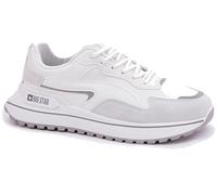 Damen Big Star HI-POLY SYSTEM Sneaker, Weiß, 41 EU