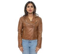 Damen-Bikerjacke aus Leder - Sansibar EU 46 / UK 18