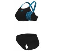 Damen Bikini Openings Bikini Arena Textilgröße: 40 schwarz-türkis
