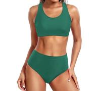 Damen Bikini Set Sexy String Bikinis Badeanzüg Zweiteiliger Triangel Mit Ring Badebekleidun Verstellbare Bademode Unterteil Seitlicher Schnürung Badeanzug Zweiteilig Damen Smlxlxl3xl4xl5xl