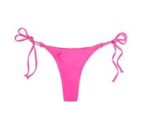 Damen Bikinihose zum Binden, Damen Bikini Hose String Bikinis High Waist Sexy Bikinihose Tanga Brazilian Bikini Bottom Bademode Swimsuits Schnell Trocknender Bikini Bottom Bikinislip Taillenslips