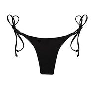 Damen Bikinihose zum Binden, Damen Bikini Hose String Bikinis High Waist Sexy Bikinihose Tanga Brazilian Bikini Bottom Bademode Swimsuits Schnell Trocknender Bikini Bottom Bikinislip Taillenslips