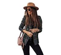 Damen Blazer Cardigan Female Freizeit Business Jacke Elegant Lang Anzugjacke Casual Basic Businessjacke Mantel Coat für Damen Only Blazer Damens