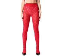 Merry Style Damen blickdichte Strumpfhose MS 328 60 DEN(Rot, S (32-36))