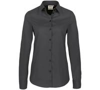 Hakro Bluse Mikralinar® 121 – Arbeitshemd/Arbeitsshirt, Anthrazit, Größe 5XL