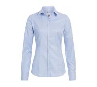GREIFF Corporate Wear Modern with 37.5 Damen Bluse Langarm Slim Fit Hellblau Modell 6519 Größe 40