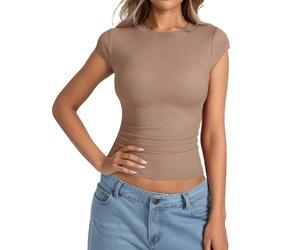 Damen Blusenshirt Langarm Hemdchen Crop Flanellbluse Longblusen Damenshirts Braune Am Karo Einfarbige Kleid Folklore Exklusive Tube Rüschenkragen Crash Adagio Animalprint Überkreuztes 75b