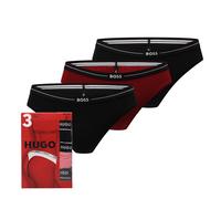 Damen Boss 3er-Pack Logo-Bund Slips in Mehrfarbig M