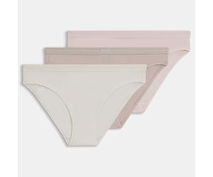 Damen Boss 3er-Pack Logo-Bundslips in Mehrfarben S