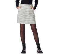 Street One Studio Frauen Bouclé Rock in Schwarz|Weiß, Gr: 44