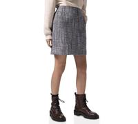 Minirock STREET ONE STUDIO, Damen, Gr. 42, blau (silber lake blau), Stoff, 100% Polyester, kariert, normal kniefrei, Röcke, mit Reißverschluss und Taschen (84195304-42) silber lake blau