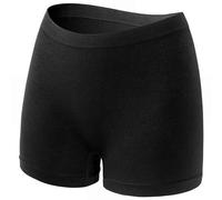 Damen-Boyshorts-Unterwäsche, nahtlos, vollständige Abdeckung, weiche Stretch-Boxershorts für Frauen Baumwolle Schlüpfer Damen Luxus Unterwäsche Frauen (Black, XXXXXL)