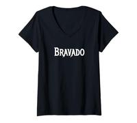 Damen Bravado T-Shirt mit V-Ausschnitt