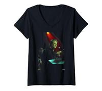 Damen Brian Wilson Pet Sounds Wondermints Tourfoto Andy Willsher T-Shirt mit V-Ausschnitt