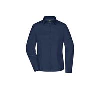 Damen Business Bluse "JN641" - James & Nicholson Navy S