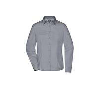 Damen Business Bluse "JN641" - James & Nicholson Steel XS