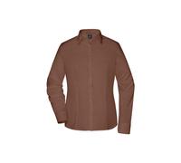Damen Business Bluse "JN645" - James & Nicholson Brown XL