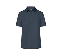 Damen Business-Bluse kurzarm "JN643" - James & Nicholson Carbon XL