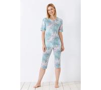 Damen Capri-Schlafanzug, Premium Cotton/Tencel™