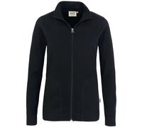 HAKRO® Damen Casual-Jacke INTERLOCK, schwarz 1 Stück, Größe: XXL