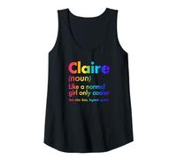 Damen Claire Like A Normal Girl Only Cooler Queen Vorname Tank Top