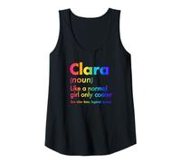 Damen Clara Like A Normal Girl Only Cooler Queen Vorname Tank Top