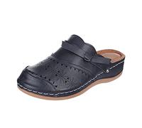 Damen Clogs Sommer Sandaletten Orthopädische Hausschuhe Atmungsaktiv Strand Schuhe Keilabsatz Schlupfsandalen Bequem Plateau Sandalen Gartenclogs Outdoor Pantoletten rutschfest Gartenschuhe