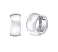 Damen Creolen 925 Silber poliert 14 mm