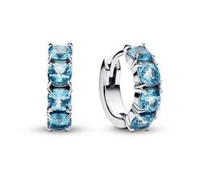Damen Creolen aus Sterlingsilber, Timeless