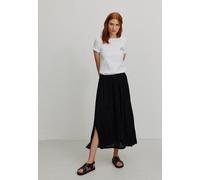 Damen Crinkle Rock aus LENZING ECOVERO Viskose - PEACH - recolution black (schwarz) M