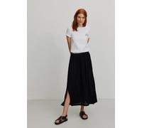 Damen Crinkle Rock aus LENZING ECOVERO Viskose - PEACH - recolution black (schwarz) XS