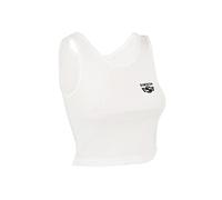 Damen-Cropped-Top, Farbe: weiß, Größe: S - Motiv: "SIMSON"