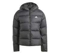 Essentials 3-Streifen Mid Hooded Daunenjacke Black 2XS