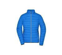 Damen Daunenjacke "JN1139" - James & Nicholson Cobalt/Silver XXL