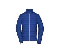 Damen Daunenjacke "JN1139" - James & Nicholson Indigo-Blue/Silver S