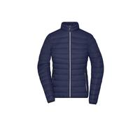 Damen Daunenjacke "JN1139" - James & Nicholson Navy/Silver L