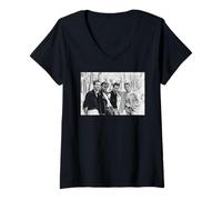 Damen Dave Gahan Depeche Mode Die Berliner Mauer ist eine großartige Belohnung T-Shirt mit V-Ausschnitt