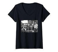 Damen Depeche Mode Cable Street Blackwing Studios Virginia Turbett T-Shirt mit V-Ausschnitt