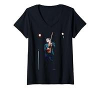 Damen Die Boss Bruce Springsteen Tunnel Of Love Express-Tour T-Shirt mit V-Ausschnitt