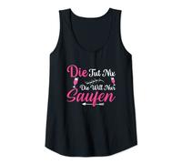 Damen Die tut nix die will nur saufen Tank Top