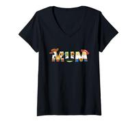 Damen Disney and Pixar’s Toy Story Mum Mother’s Day Birthday Trip T-Shirt mit V-Ausschnitt